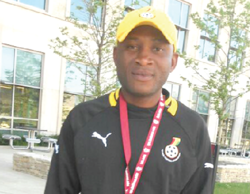 Prosper Narteh Ogum, oautgoing Dwarfs coach Prosper Narteh Ogum, oautgoing Dwarfs coach