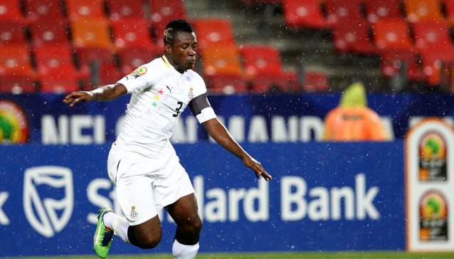 Asamoah Gyan - Black Stars Captain Stars skipper Asamoah Gyan predicts tough clash with South Africa