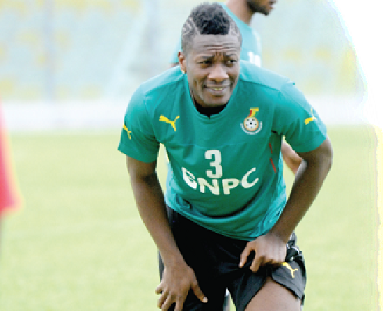 Asamoah Gyan, Black Stars captain Asamoah Gyan, Black Stars captain