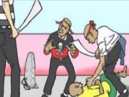 Rival cult kills man and his girlfriend Rival cult kills man and his girlfriend