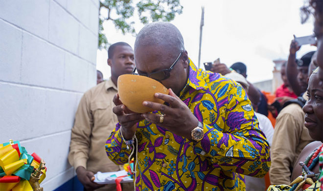 Mahama inaugurates Kpando water supply expansion project 