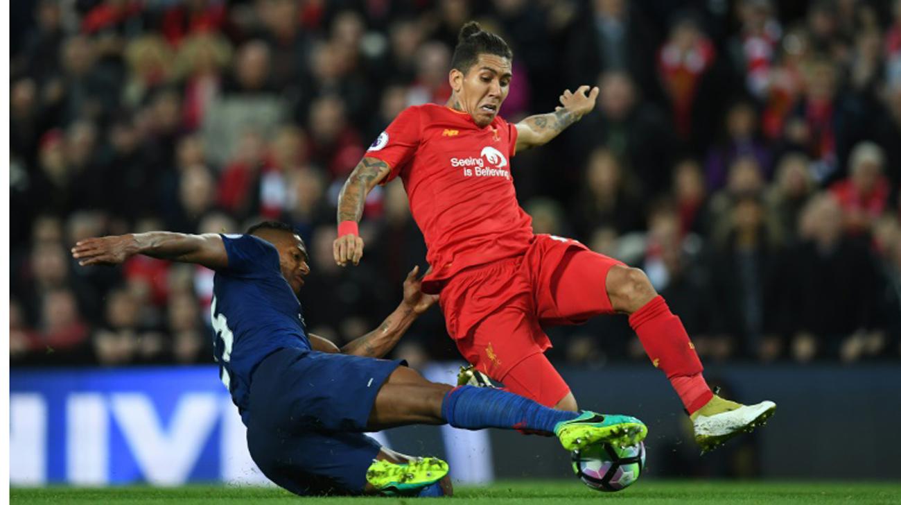 Liverpool versus Manchester United