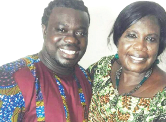 Obour and late mum, Christiana Addo Obour and late mum, Christiana Addo