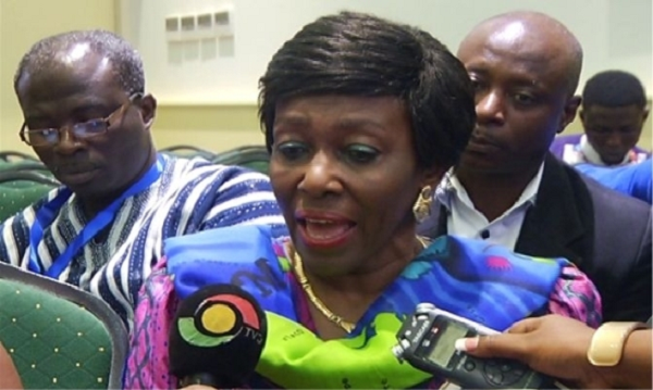 Presidential aspirant of the National Democratic Party (NDP), Nana Konadu Agyemang-Rawlings Presidential aspirant of the National Democratic Party (NDP), Nana Konadu Agyemang-Rawlings