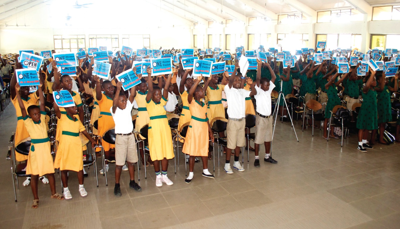 Anti-open defecation story writing begins 