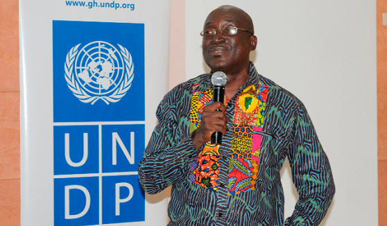 Mr Kofi Agyarko, the Head of Energy & Climate Change, Energy Commission, sharing the success story of the refrigerator rebate programme. Picture: JULIET AKUSHIKA NORNOO Mr Kofi Agyarko, the Head of Energy & Climate Change, Energy Commission, sharing the success story of the refrigerator rebate programme. Picture: JULIET AKUSHIKA NORNOO
