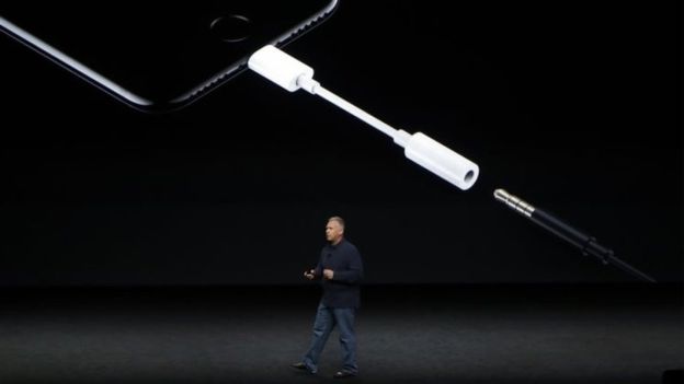 Phil Schiller has been mocked for saying it took "courage" to remove the 3.5mm socket Phil Schiller has been mocked for saying it took "courage" to remove the 3.5mm socket