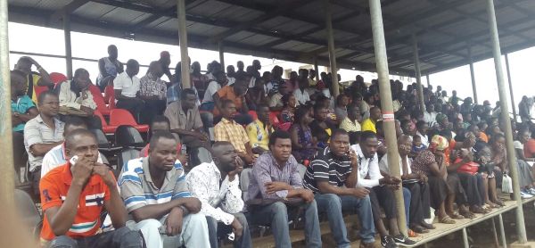A section of the DKM customers at the Sunyani Coronation Park. Registrar General begins process to repay DKM Microfinance customers