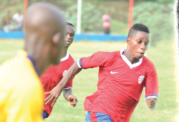 Latif Blessing, top scorer of the season