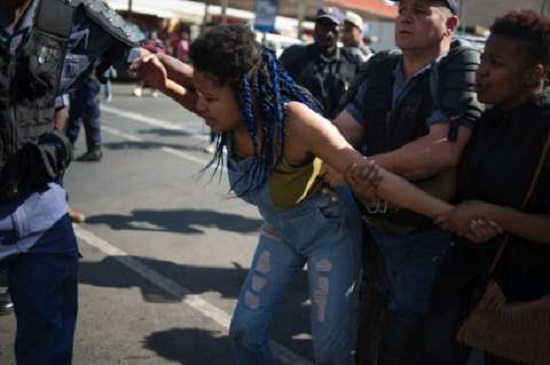There have been clashes between students and police at Johannesburg's Wits University There have been clashes between students and police at Johannesburg's Wits University
