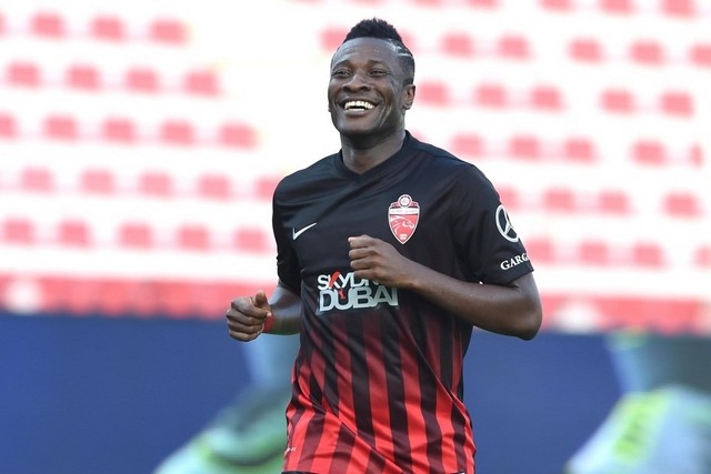 Asamoah Gyan Asamoah Gyan scores brace in Al Ahli's 3-2 win over Al Shabab (VIDEO)