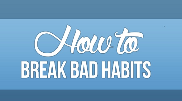 You can break bad habits by putting obstacles in place that stop you from carrying out the behaviour