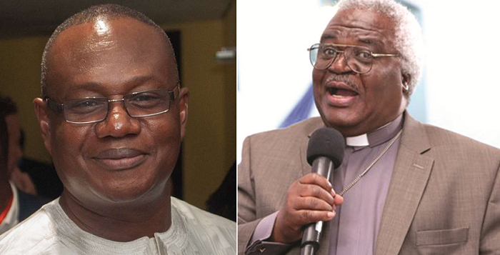 (From) Prosper Bani — Minister of the Interior, Reverend Professor Emmanuel Martey