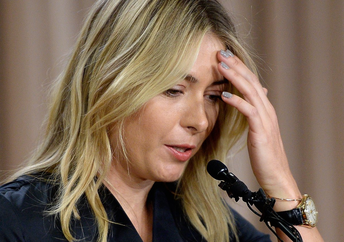 Maria Sharapova reveals Australian Open failed drugs test Sharapova banned for two years for failed drugs test
