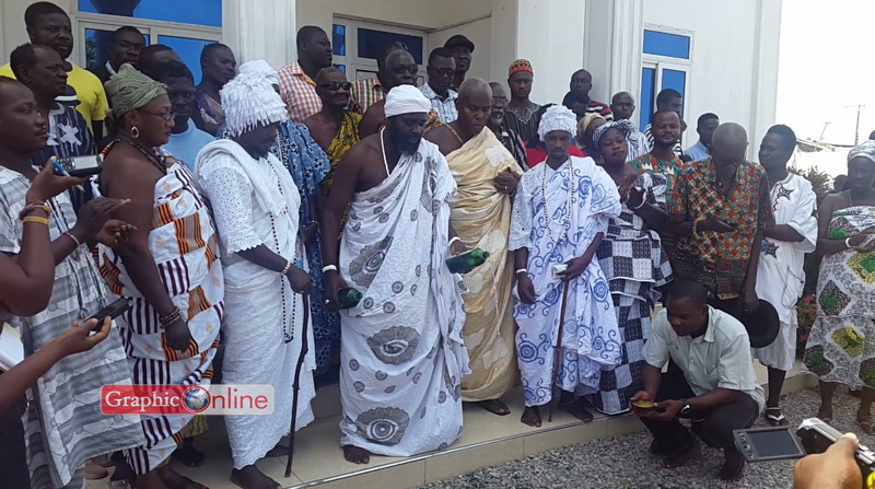 Osu Chiefs rain curses on ‘land thieves’