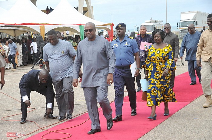 President Mahama resumes Gt. Accra ‘accounting’ tour