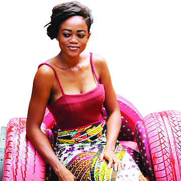 Tei Huagie’s recycled lorry tyres is part of the project ‘Musicians, artists promote recycling on stage