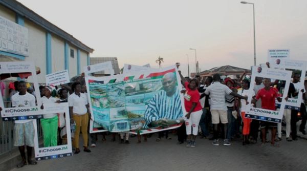 Group lauds Prez Mahama for projects in Eastern Region