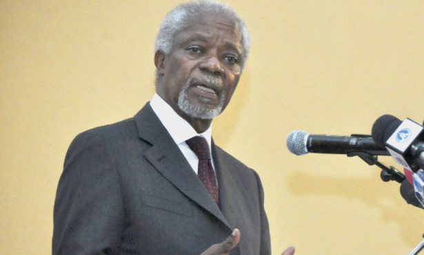 Democracy is work in progress — Kofi Annan