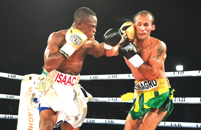Isaac Dogbe (left) is a hot prospect for a world title Isaac Dogbe (left) is a hot prospect for a world title