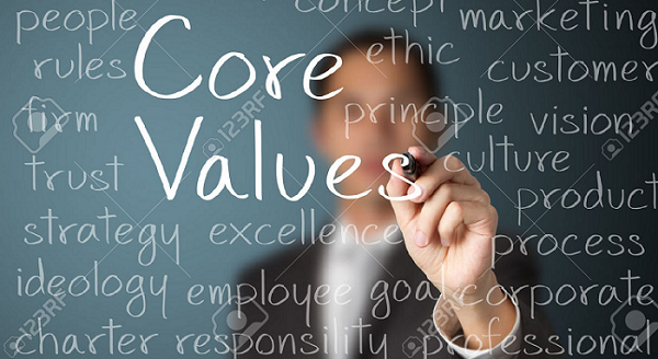 Rather than starting change, the creation of “value statements” offers the illusion of change