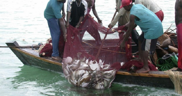 Some fisherfolk at sea (Library photo) Some fisherfolk at sea (Library photo)