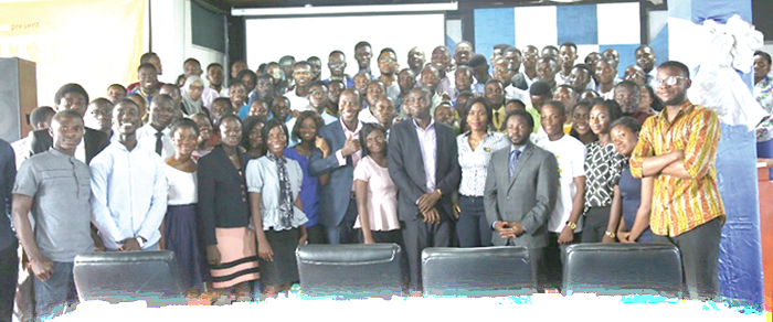 Participants and speakers at the fundraising and entreprenuership workshop for 108 tertiary students Participants and speakers at the fundraising and entreprenuership workshop for 108 tertiary students