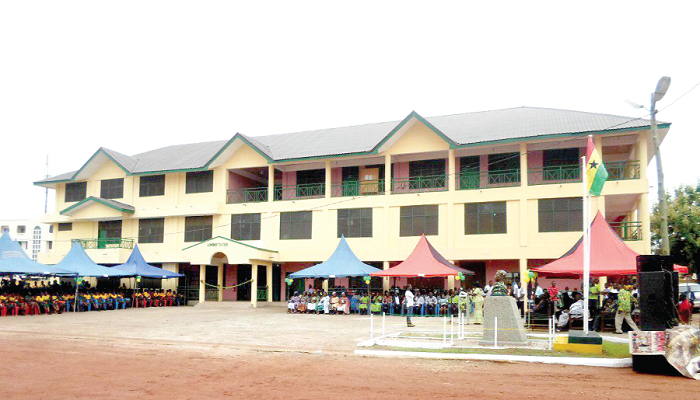 The administration block The administration block