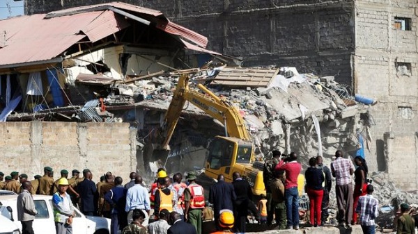 Witnesses said the building had been condemned Witnesses said the building had been condemned
