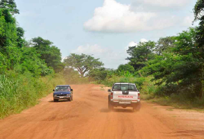 A portion of the five km stretch of the Adaklu-Abuadi road still under construction A portion of the five km stretch of the Adaklu-Abuadi road still under construction