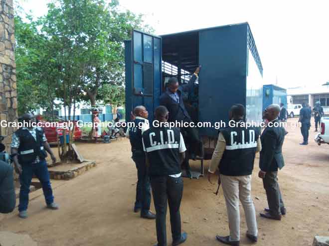 53 Major Mahama suspects in court Wednesday morning. PHOTOS by Seth J. Bokpe 53 Major Mahama suspects in court Wednesday morning. PHOTOS by Seth J. Bokpe