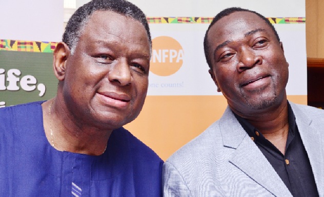 Prof. Babatunde Osotimehin (left) with Babatunde A. Ahonsi Prof. Babatunde Osotimehin (left) with Babatunde A. Ahonsi