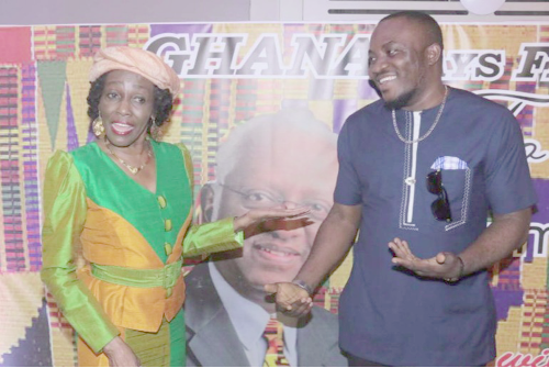 DKB (right) ‘reconciles’ with the former first lady Nana Konadu DKB (right) ‘reconciles’ with the former first lady Nana Konadu