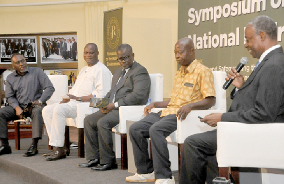 The discussants at the symposium The discussants at the symposium