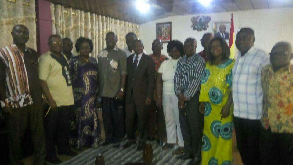 Ashanti Regional Minister meets road contractors Ashanti Regional Minister meets road contractors