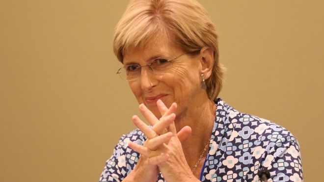 Christine Todd Whitman, head of the US Environmental Protection Agency (EPA) under George W Bush Christine Todd Whitman, head of the US Environmental Protection Agency (EPA) under George W Bush