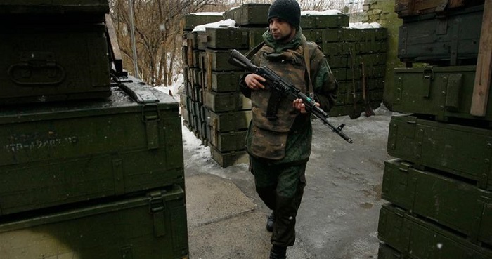 Almost 10,000 people have been killed since the start of the conflict [File: Alexander Ermochenko/Reuters]