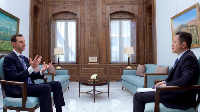 Assad said the Syrian army was 'very close' to ISIL's stronghold of Raqqa [SANA via Reuters]