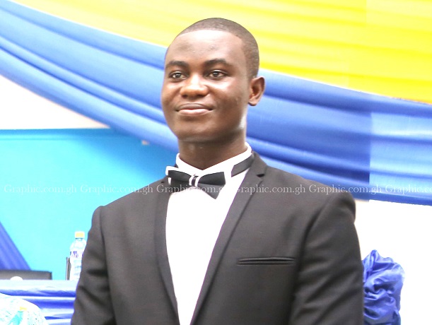Pius Kyere, the overall WAEC winner from Ghana Pius Kyere, the overall WAEC winner from Ghana