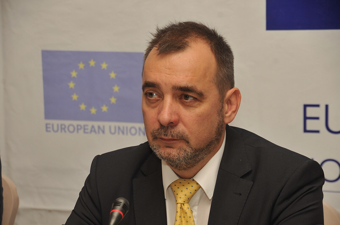 Head of the European Union Observation Mission (EU OM) in Ghana’s 2016 Elections, Mr Tamas Meszeric Head of the European Union Observation Mission (EU OM) in Ghana’s 2016 Elections, Mr Tamas Meszeric
