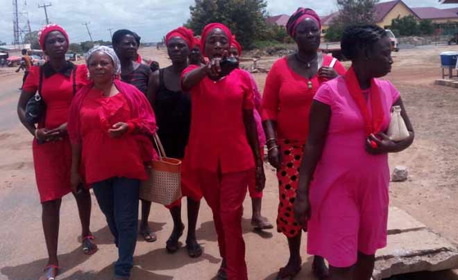 Ada women go ‘Red Friday’ in fight against Atsiakpo Ada women go ‘Red Friday’ in fight against Atsiakpo