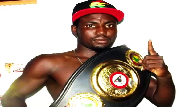 Lightweight boxer Raphael Mensah Lightweight boxer Raphael Mensah