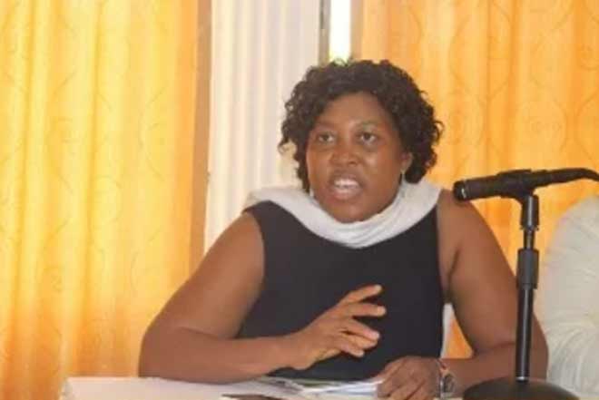 Madam Fati Soale, the Head of SAU at the MLGRD Madam Fati Soale, the Head of SAU at the MLGRD