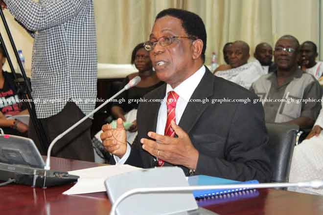 Professor Kwesi Yankah, Minister of State-designate in charge of Tertiary Education