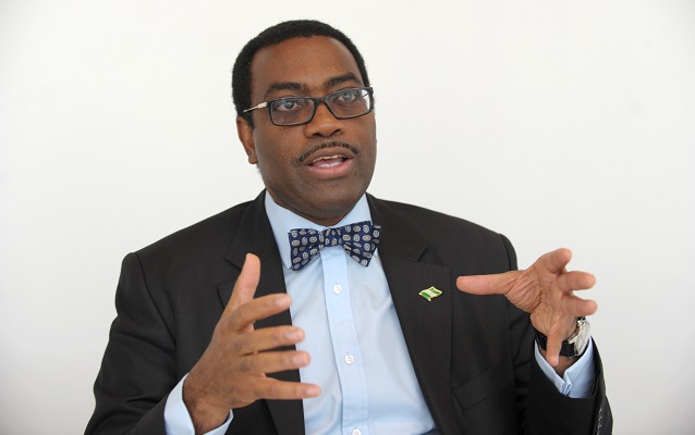 The President of the African Development Bank (AfDB), Dr Akinwumi Adesina The President of the African Development Bank (AfDB), Dr Akinwumi Adesina