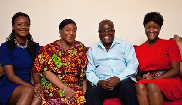 Prez Akufo-Addo and family
