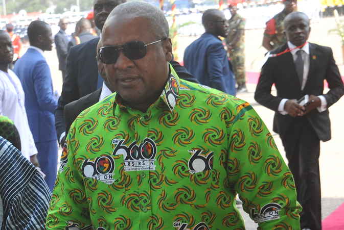 Former Prez Mahama