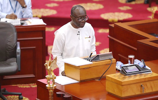 Mr Ken Ofori Atta  - Finance Minister