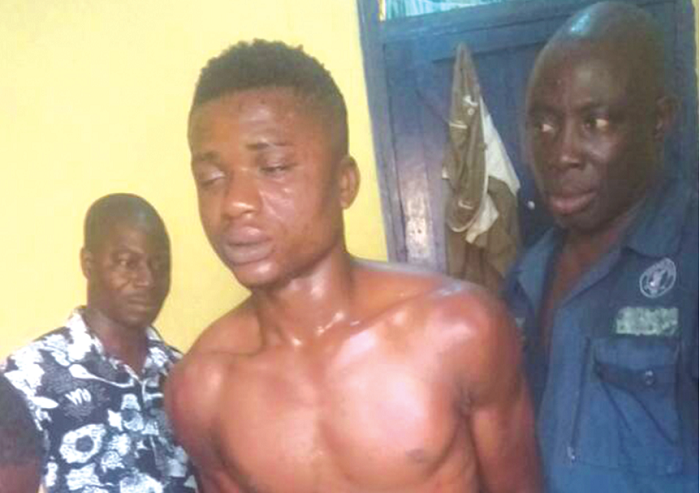Eji Ogu Chijioke — The suspect Eji Ogu Chijioke — The suspect