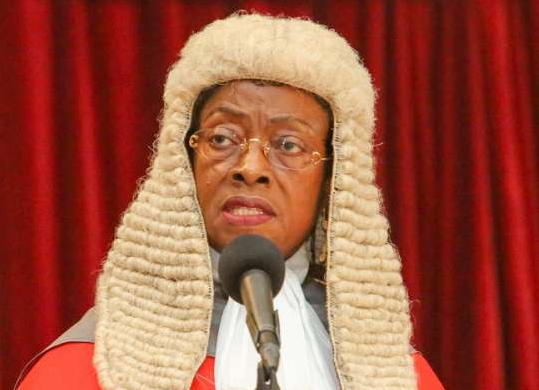 Chief Justice Sophia Akuffo Chief Justice Sophia Akuffo